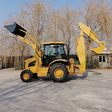 New higher performance backhoe loader come out